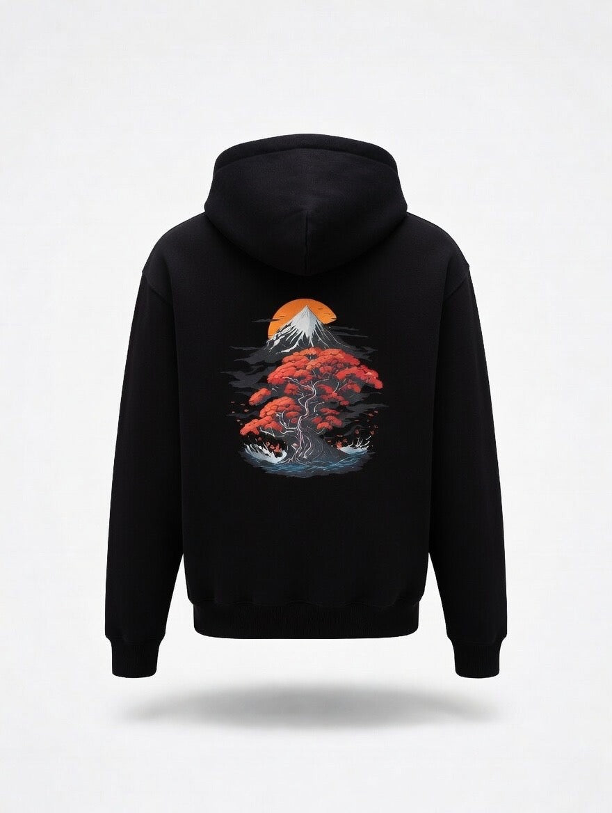 Volcanic Bloom Hoodie - TM