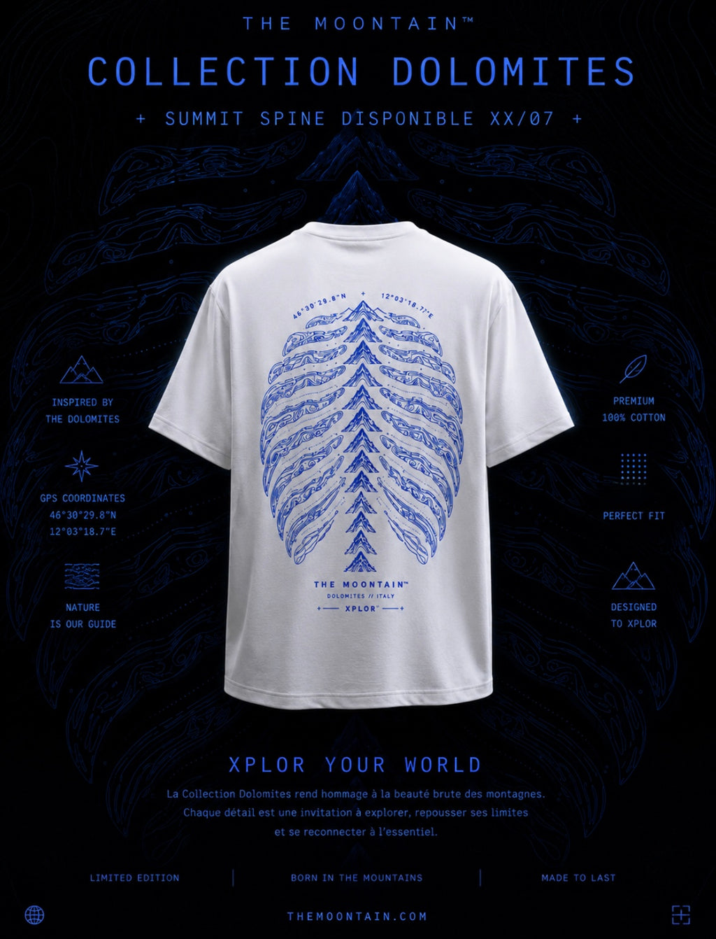 T-shirt TM - SUMMIT SPINE