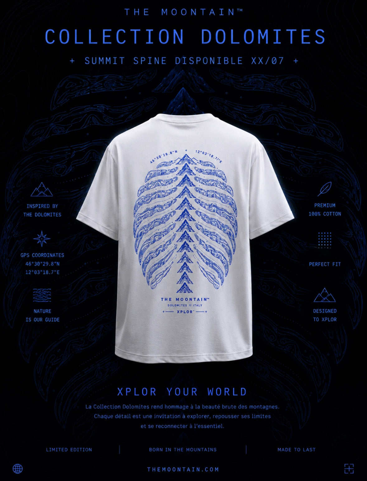 T-shirt TM - SUMMIT SPINE