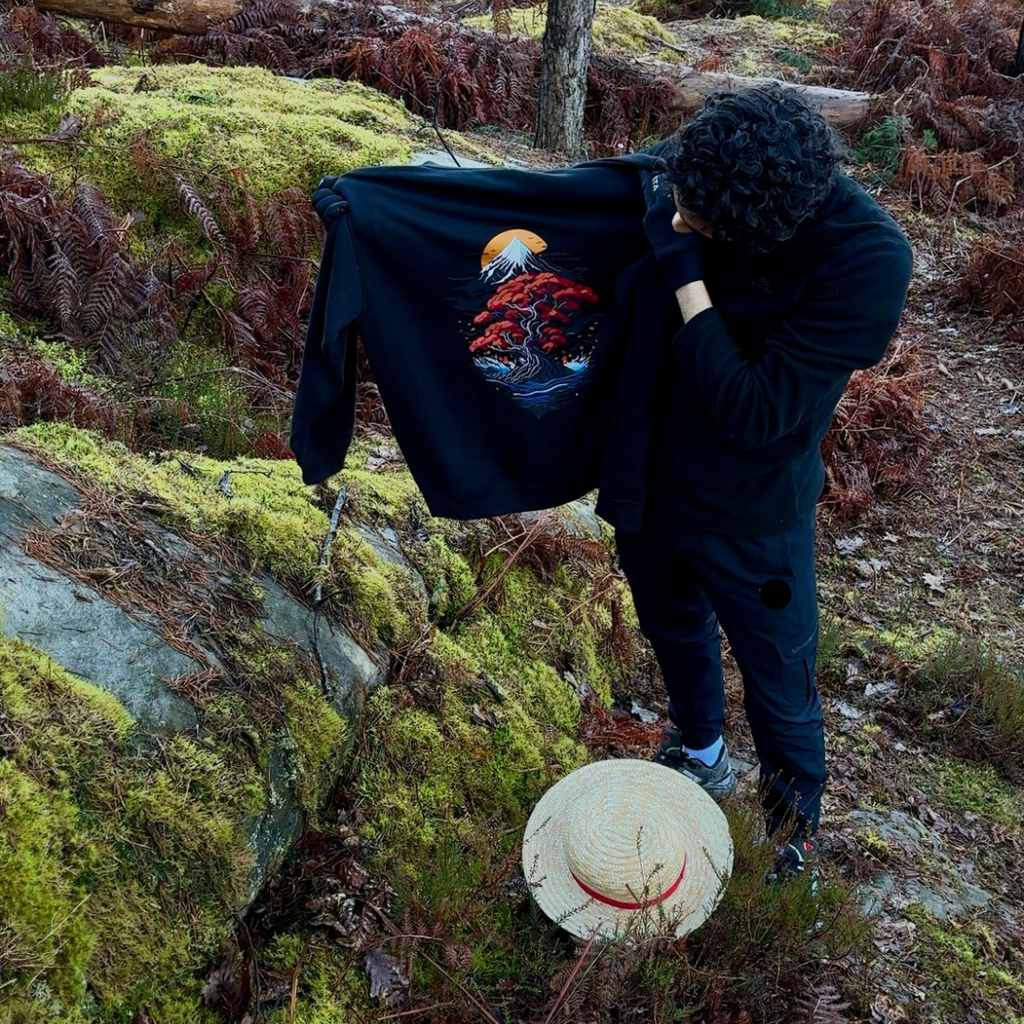 Volcanic Bloom Hoodie - TM