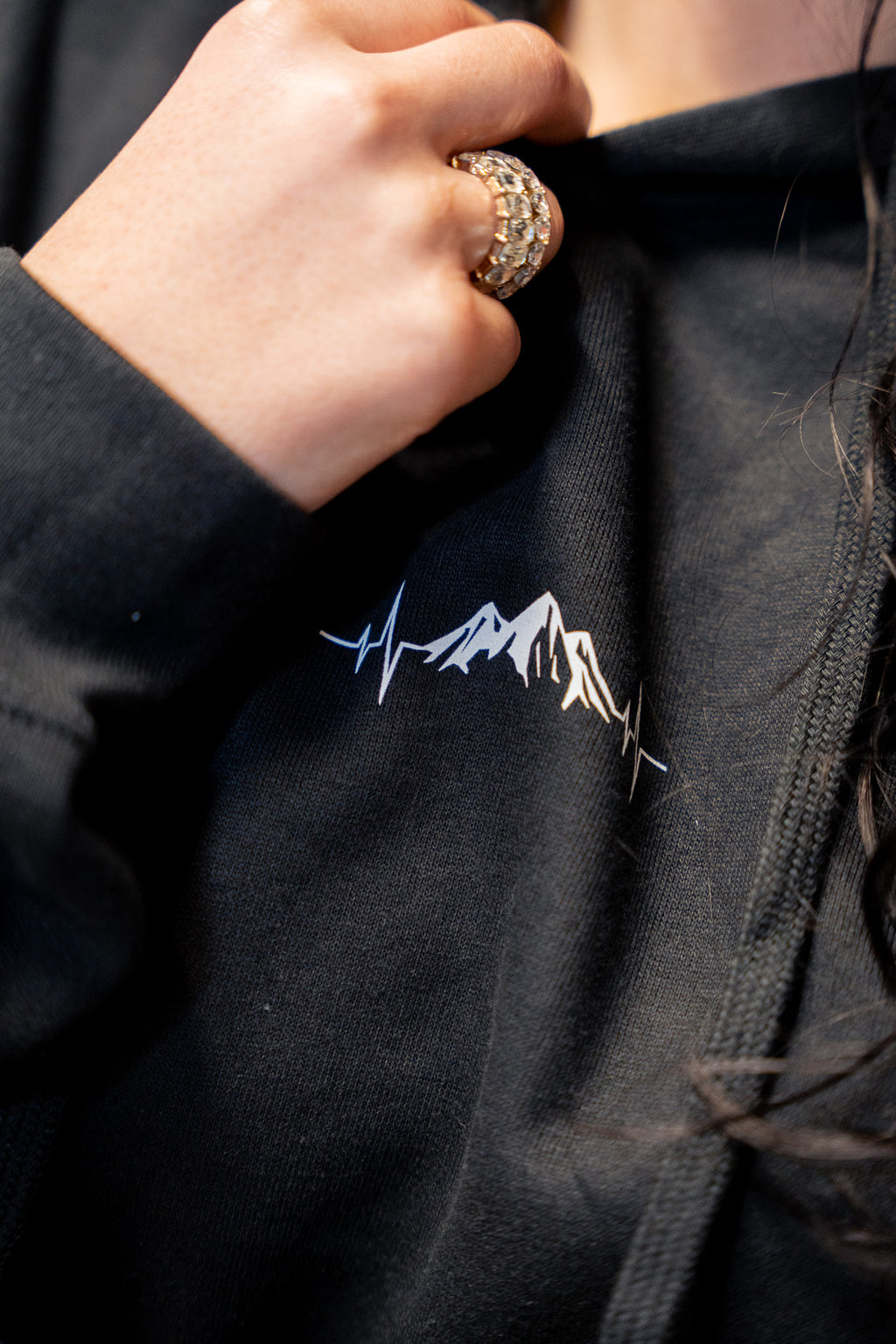 Volcanic Bloom Hoodie - TM