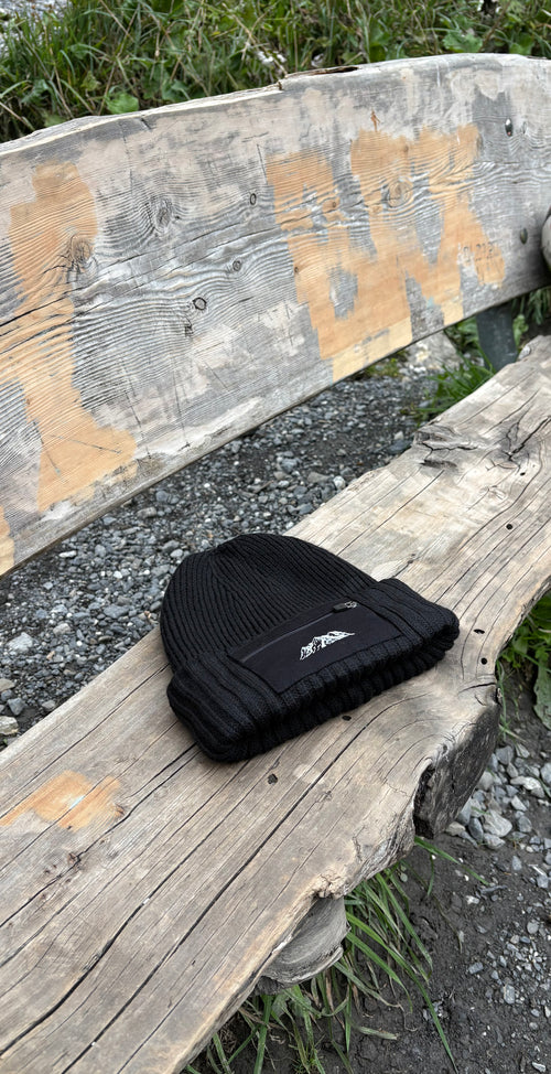 Bonnet - summit pocket noir
